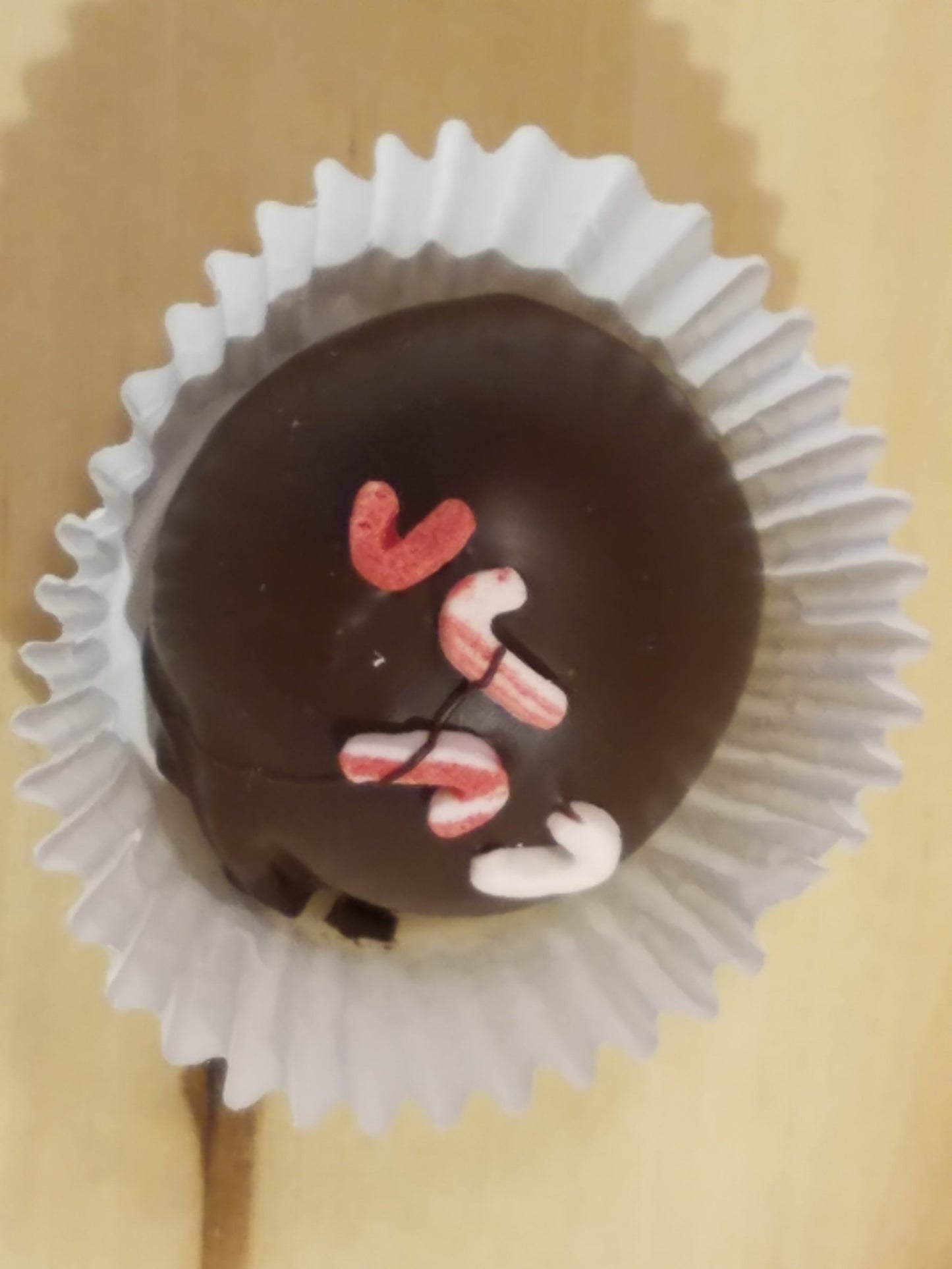 Candy Cane Truffles