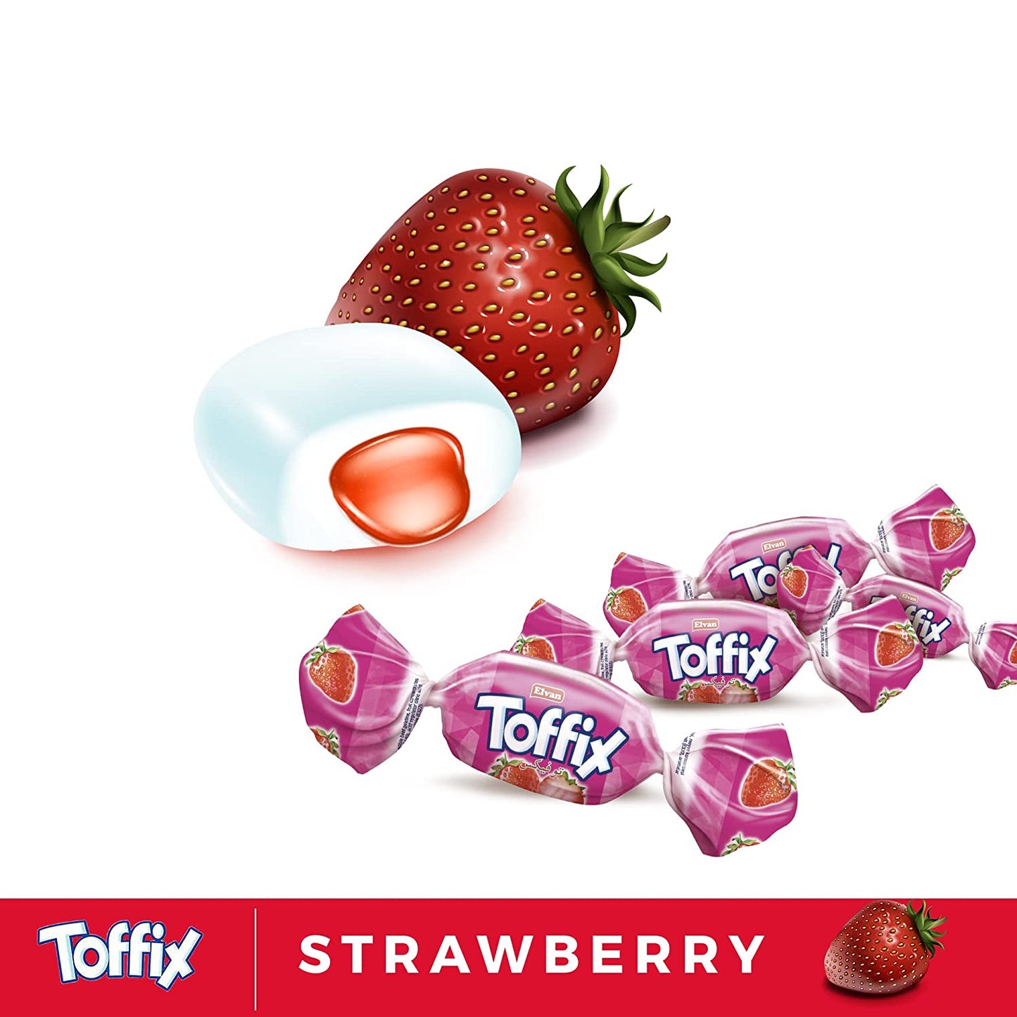 Fruit Chews Assorted Bulk Candy 250+ Piece - 2.2 lbs Bag