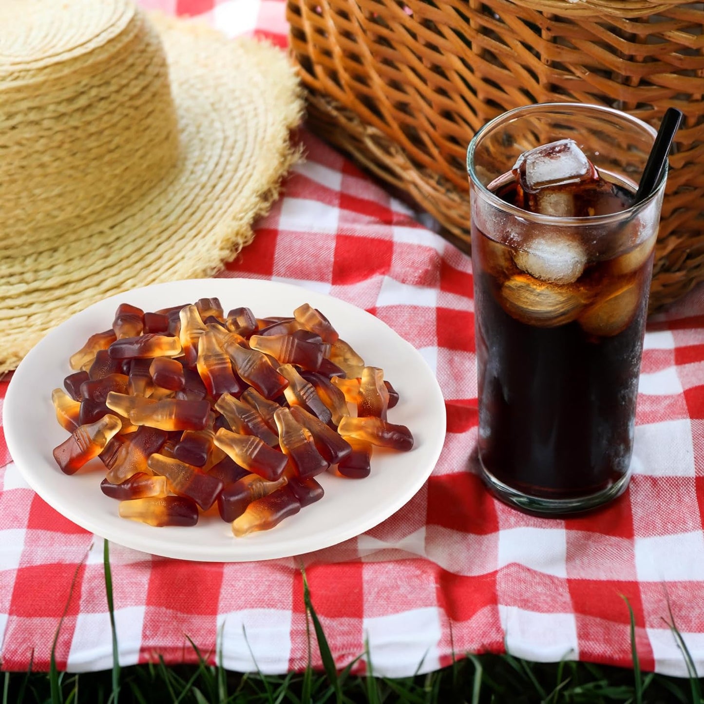 Candy Break Cola Bottles Gummy Candy - 4 Oz Bags (Pack of 12)