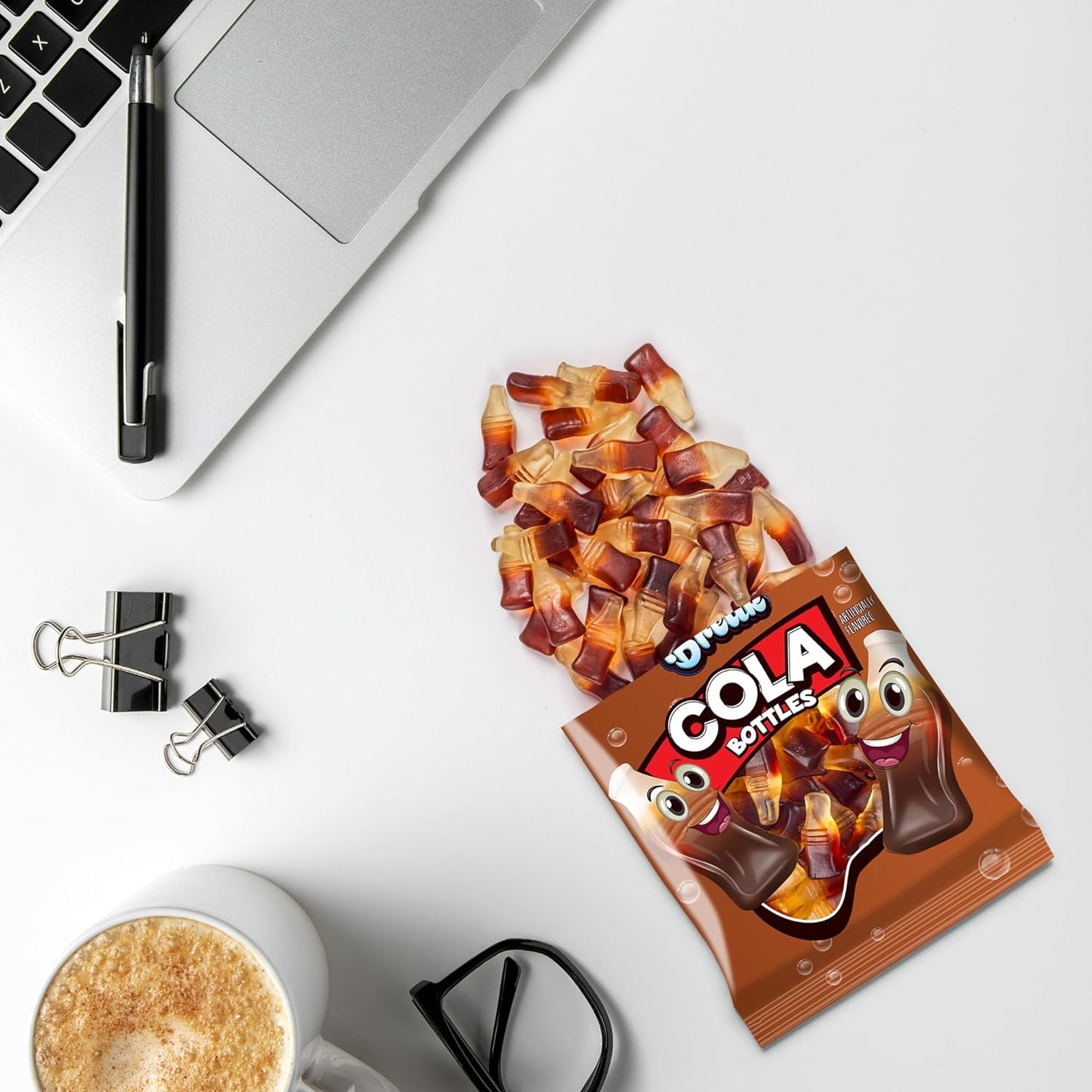 Candy Break Cola Bottles Gummy Candy - 4 Oz Bags (Pack of 12)