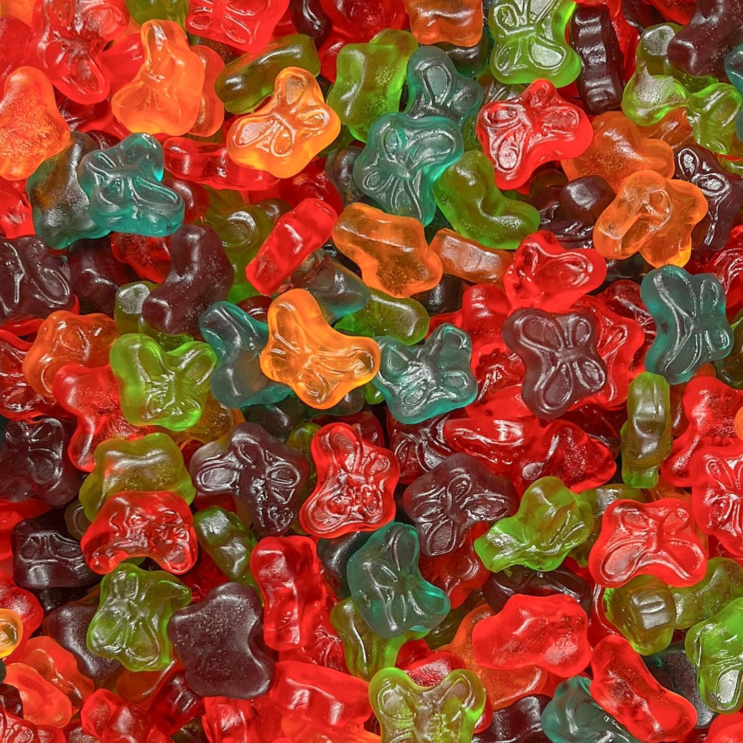 Candy Break Butterfly Bulk Gummies - 5 lbs Bag