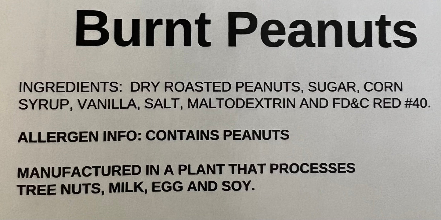 Tub Burnt Peanuts Candy - 17 Ounces