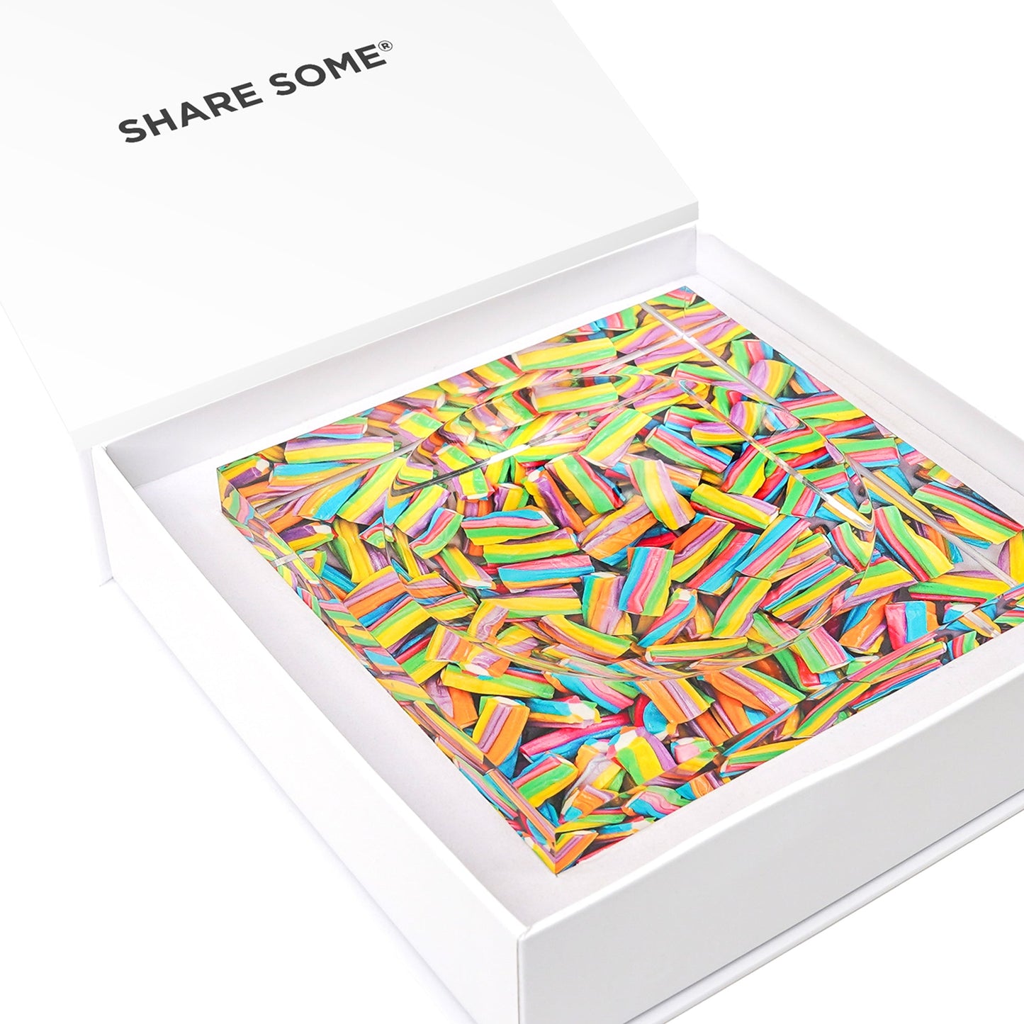 SweetArt™ Sweet Rainbow Candy Dish