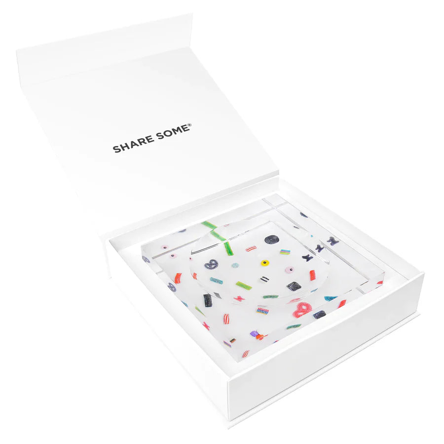 Black Licorice Lover Gift Box + SweetArt™ Candy Dish