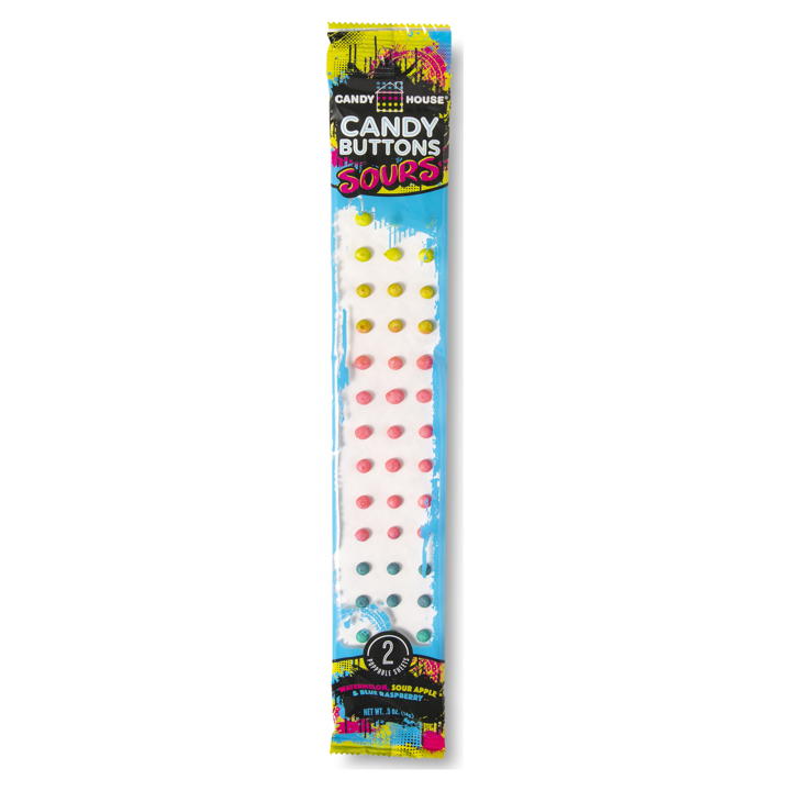 Sour Candy House Candy Buttons