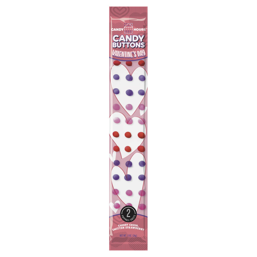 Candy House Candy Buttons - Valentine's Day