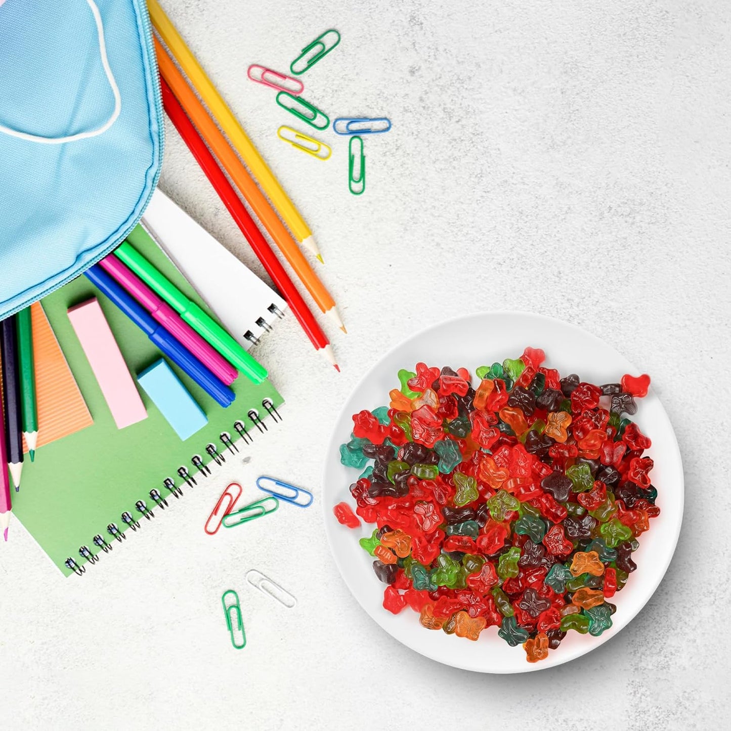 Candy Break Butterfly Bulk Gummies - 5 lbs Bag