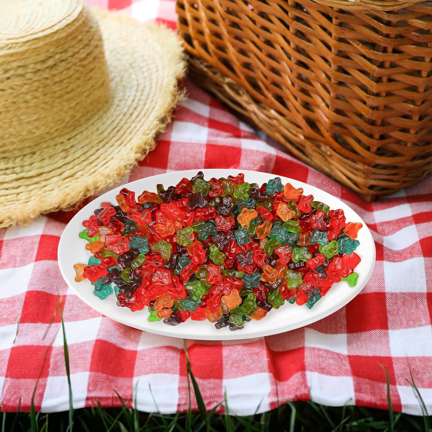Candy Break Butterfly Bulk Gummies - 5 lbs Bag