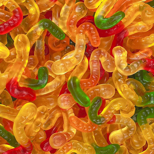 Candy Break Gummy Worms Bulk Gummies - 5 lbs Bag