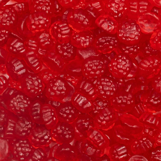 Candy Break Red Raspberry Bulk Gummies - 5 lbs Bag