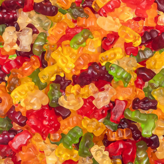 Candy Break 6 Flavor Gummy Bear - 5 lbs Bag