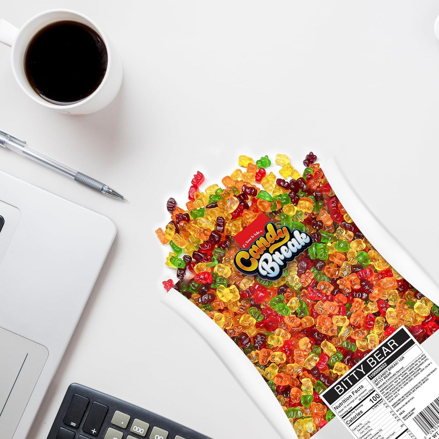 Candy Break Bitty Bear Bulk Gummies - 5 lbs Bag