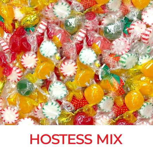 Starlight Hostess Mix by Arcor - Flavor Variety Mix Assorted Hard Candy Individually Wrapped, 320 Count in Each Bulk Bag, Sweet Treats for Parties, Holidays & Office, Snacks for Adults & Kids - 4 lbs