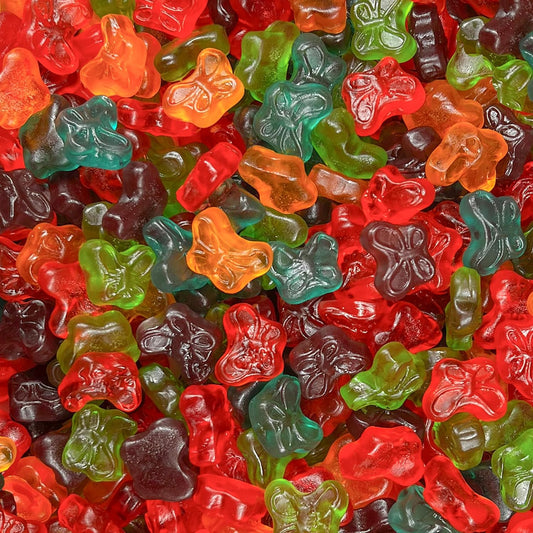 Candy Break Butterfly Bulk Gummies - 5 lbs Bag