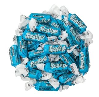 Blue Raspberry Fruities Soft Chew Candy 8oz Bag