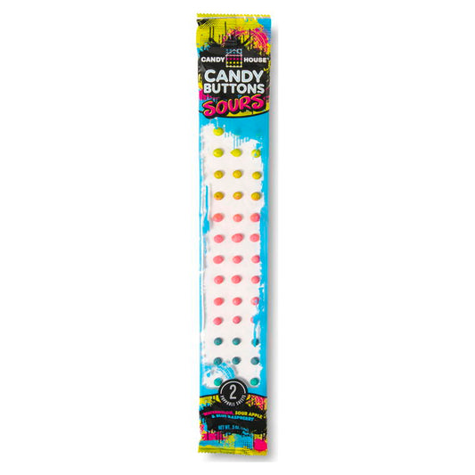 Sour Candy House Candy Buttons