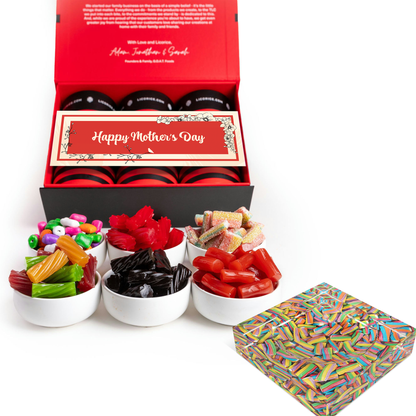 Mother's Day Assorted Sampler Gift Box + SweetArt™ Candy Dish